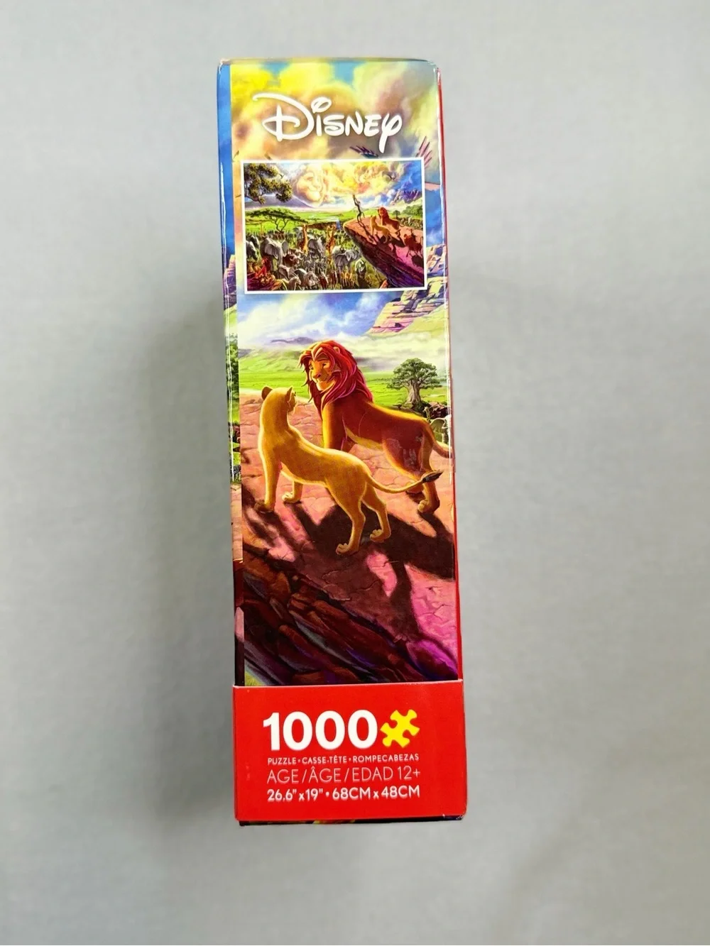 Disney The Lion King Puzzle - Red, Yellow, Green, Blue, Purple
